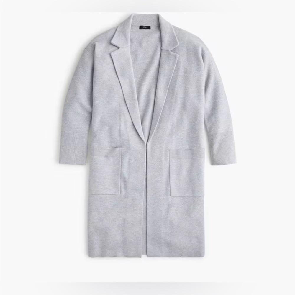 NWT J Crew Rory Open Sweater Blazer.